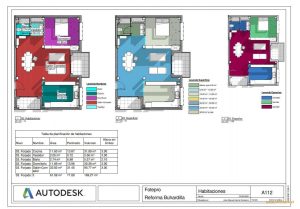 Revit avanzado.  Distribucion. Haboitaciones