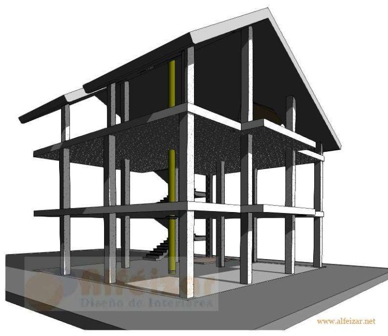 Revit. Creacion de estructura. Forjados, vigas y pilares