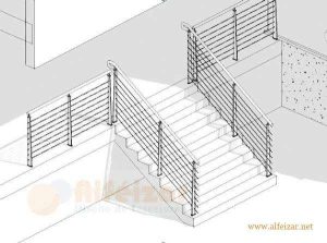 Modelado avanzado de escaleras y barandillas