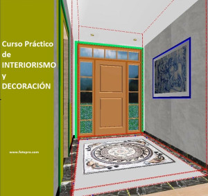 CURSO DE DECORACION DE INTERIORES – Práctica por Ordenador Floorplan v.11.