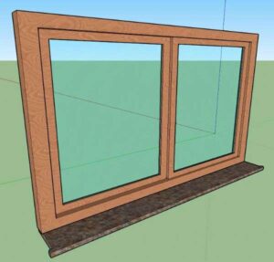 Colocar ventanas con SketchUp