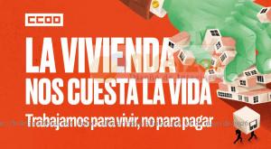 La vivienda nos cuesta la vida. Firma y comparte