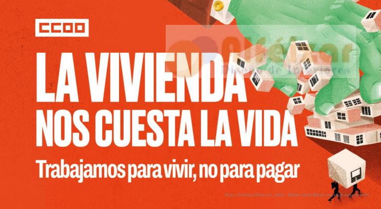 La vivienda nos cuesta la vida. Firma y comparte